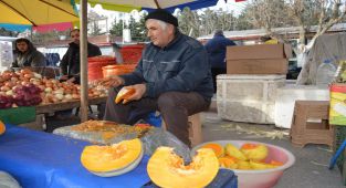 BALIKESİR’İN KABAKLARI PODYUMDA