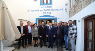 Başkan Aras'tan Oda Ve STK'lara Ziyaret