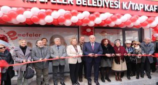 Efeler’de Kitap Kafelerin 11’incisi hizmete açıldı
