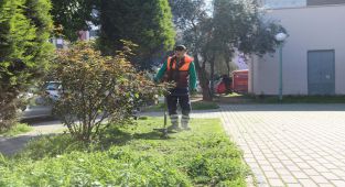 Efeler'in yeşil alanları temizleniyor