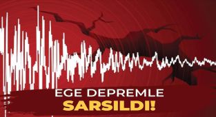 Ege depremle sarsıldı