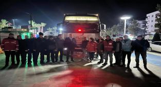 İLK YARDIM TIRI MİLAS'TAN YOLA ÇIKTI