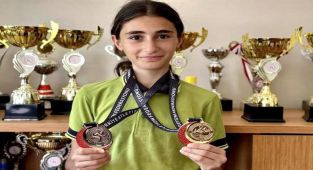 İremsu, Aydın'ın gururu oldu