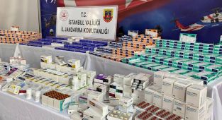 İSTANBUL'DA KAÇAK İLAÇ OPERASYONU