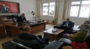 Kaymakam Böke’den Sebahattin Akyüz Fen Lisesini ziyaret