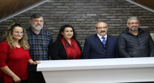 Kaymakam Kahraman'dan Serap Ülkü Medya A.Ş’ye ziyaret...