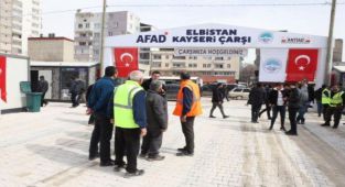 Kayseri Kahramanmaraşlı canlarımızın yanında