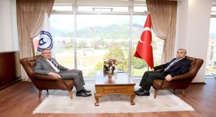 Köşk Belediye Başkanı, Rektör Kent'i ziyaret etti