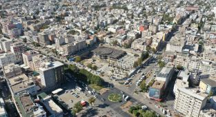 Küçük Sanayi Sitesi Kavşağı Rengârenk Oldu