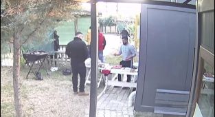 Mangal keyfinin görüntüleri ortaya çıktı