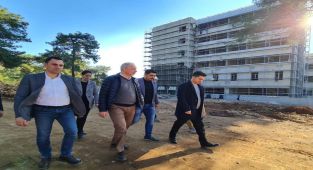 Mete, Marmaris’te Hastane İnşaatını İnceledi