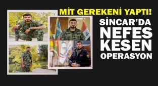 MİT, PKK'nın sözde Sincar Askeri Sorumlusunu Etkisiz Hale Getirdi