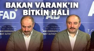 Mustafa Varank'ın yorgun ve bitkin hali kameralara yansıdı