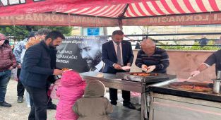 Rıdvan Eşin’den depremzedeler için 5 ilçede lokma hayrı