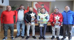 Şampiyonluk Kupaları Bodrum'a Geldi