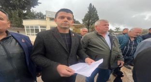Termik Santral Önünde 26 Muhtardan Ortak Açıklama