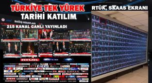 TÜRKİYE TEK YÜREK OLDU TÜRK MEDYASI ÜZERİNE DÜŞENİ YAPTI