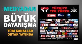 "Türkiye Tek Yürek" Ortak Canlı Yayını