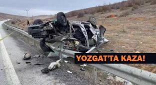 Yozgat'ta Feci Kaza